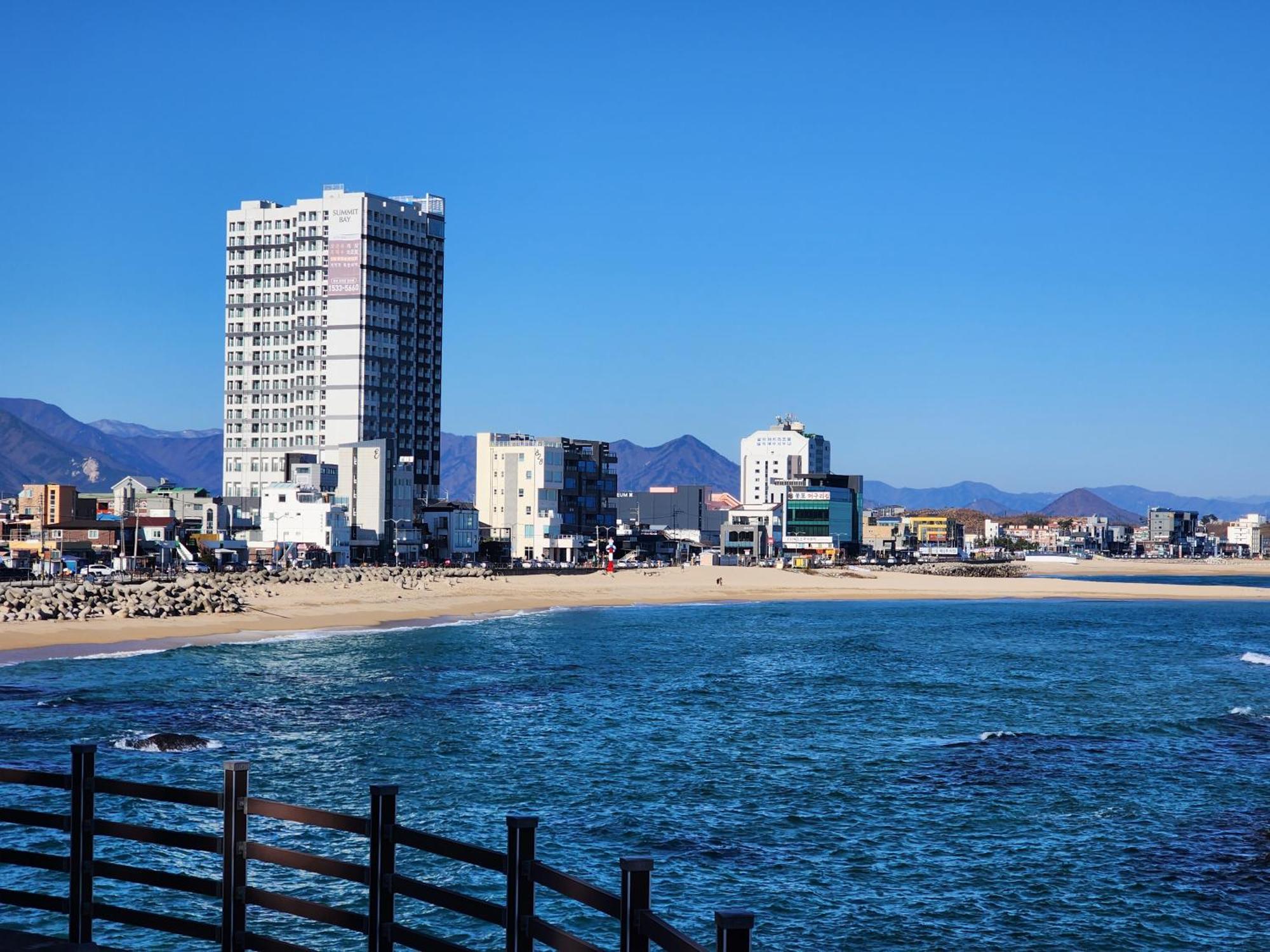 Sokcho Summitbay 1807 "Ocean View" Aparthotel Ngoại thất bức ảnh